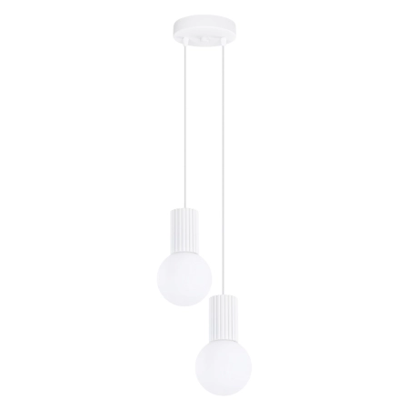 Lampa wisząca HALO 2P biała SL.1971 - Sollux