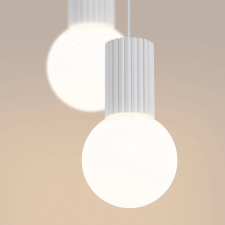 Lampa wisząca HALO 2P biała SL.1971 - Sollux