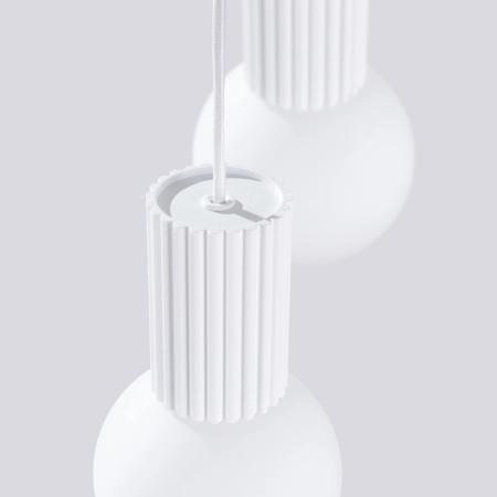 Lampa wisząca HALO 2P biała SL.1971 - Sollux