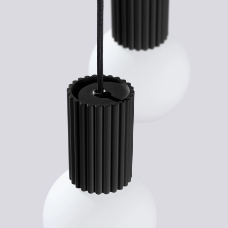 Lampa wisząca HALO 2P czarna SL.1972 - Sollux