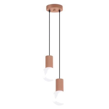Lampa wisząca HALO 2P mocca SL.1976 - Sollux