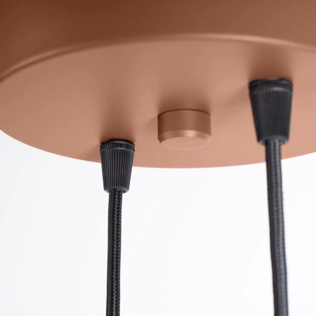 Lampa wisząca HALO 2P mocca SL.1976 - Sollux