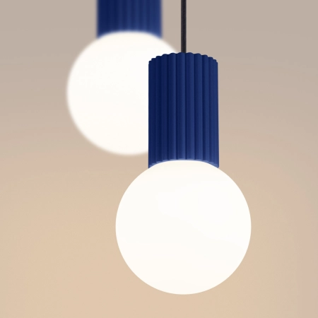 Lampa wisząca HALO 2P ultramaryna SL.1977 - Sollux