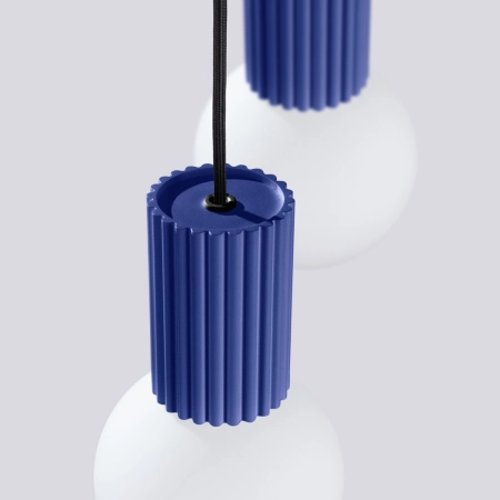 Lampa wisząca HALO 2P ultramaryna SL.1977 - Sollux