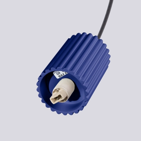 Lampa wisząca HALO 2P ultramaryna SL.1977 - Sollux