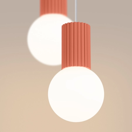 Lampa wisząca HALO 2P brzoskwiniowa SL.1980 - Sollux