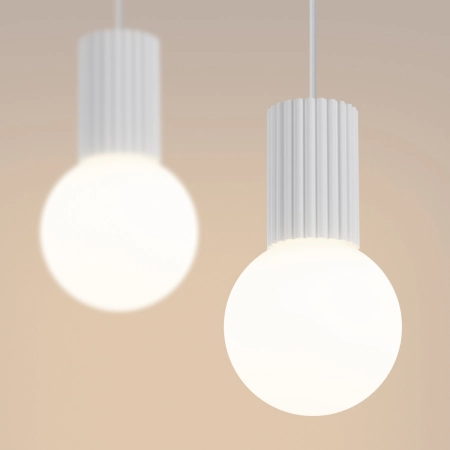 Lampa wisząca HALO 2L biała SL.1981 - Sollux