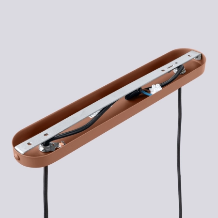 Lampa wisząca HALO 2L mocca SL.1986 - Sollux