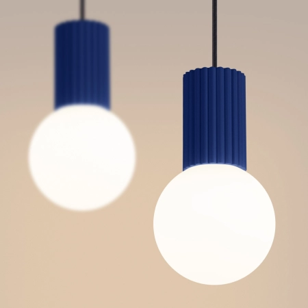 Lampa wisząca HALO 2L ultramaryna SL.1987 - Sollux