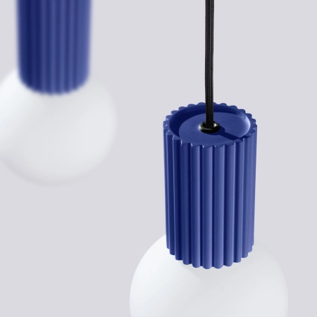 Lampa wisząca HALO 2L ultramaryna SL.1987 - Sollux