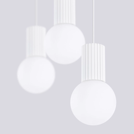 Lampa wisząca HALO 3L biała SL.1991 - Sollux
