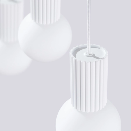 Lampa wisząca HALO 3L biała SL.1991 - Sollux
