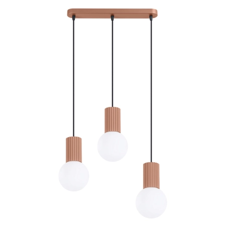 Lampa wisząca HALO 3L mocca SL.1996 - Sollux