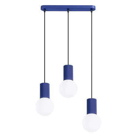 Lampa wisząca HALO 3L ultramaryna SL.1997 - Sollux