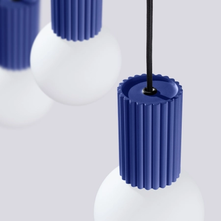 Lampa wisząca HALO 3L ultramaryna SL.1997 - Sollux