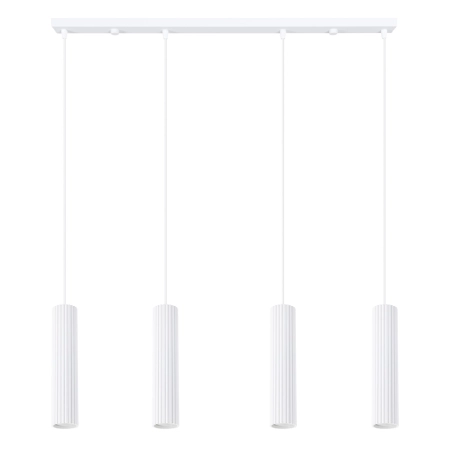 Lampa wisząca KARBON 4L biały SL.2001 - Sollux