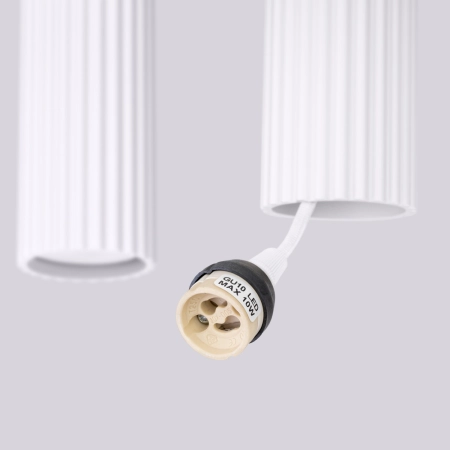 Lampa wisząca KARBON 4L biały SL.2001 - Sollux