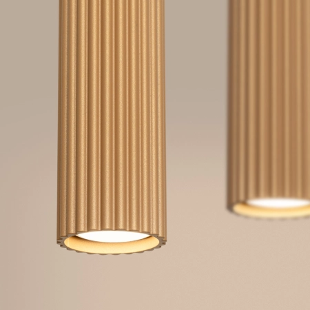 Lampa wisząca KARBON 4L złoty SL.2002 - Sollux