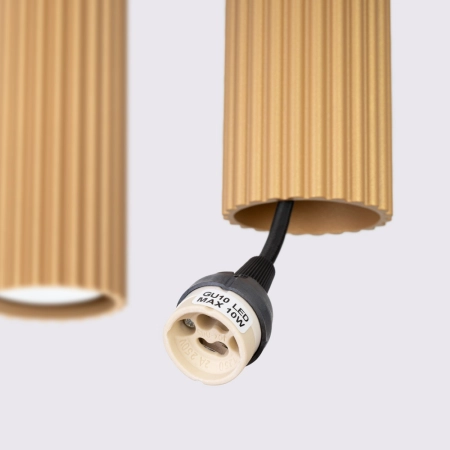 Lampa wisząca KARBON 4L złoty SL.2002 - Sollux