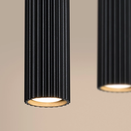 Lampa wisząca KARBON 4L czarny SL.2003 - Sollux
