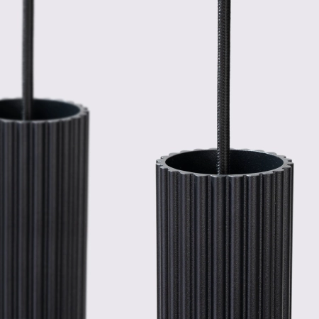 Lampa wisząca KARBON 4L czarny SL.2003 - Sollux