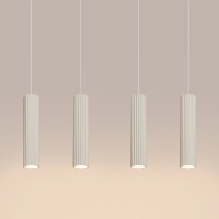Lampa wisząca KARBON 4L beżowy SL.2004 - Sollux