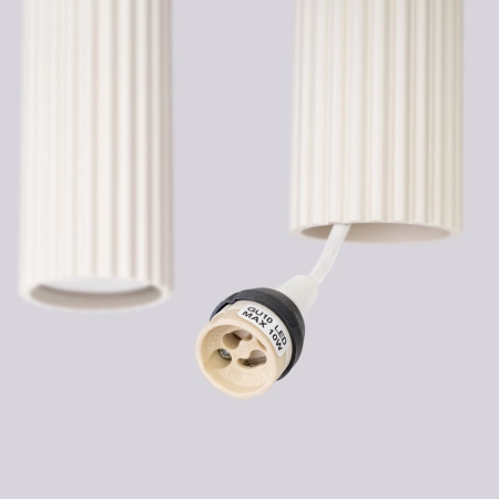 Lampa wisząca KARBON 4L beżowy SL.2004 - Sollux