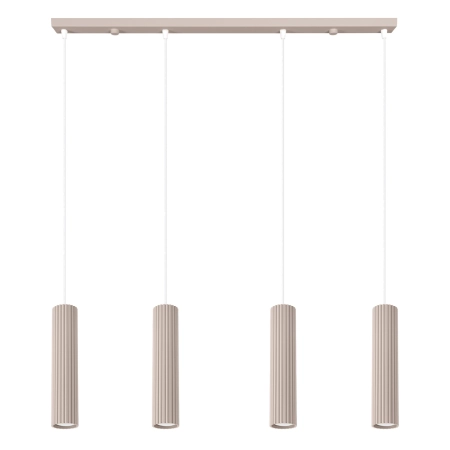 Lampa wisząca KARBON 4L taupe SL.2007 - Sollux