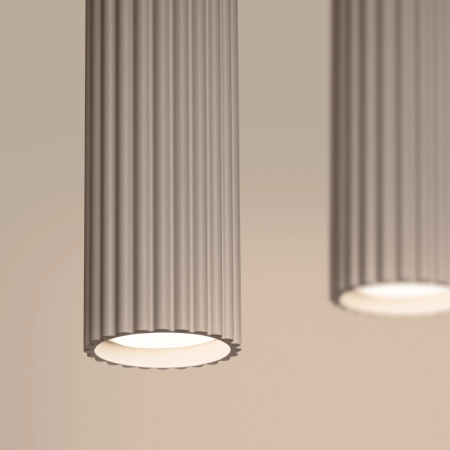 Lampa wisząca KARBON 4L taupe SL.2007 - Sollux