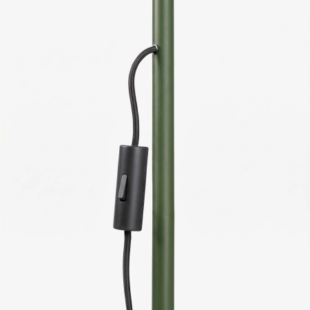 Lampa podłogowa aluminiowa zielona oliwka 160cm KARBON 1 SL.2025 - Sollux Lighting