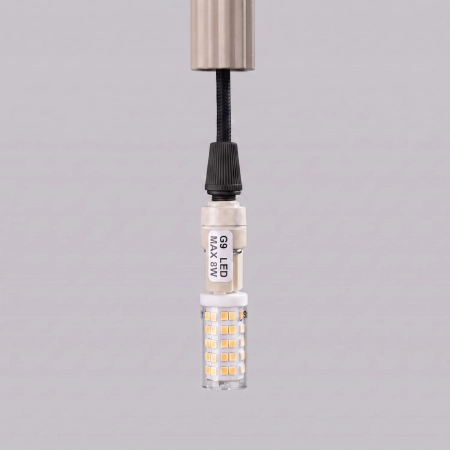 Lampa wisząca ARCHE 1 taupe SL.2036 - Sollux