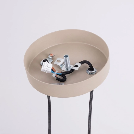 Lampa wisząca ARCHE 2P taupe SL.2037 - Sollux
