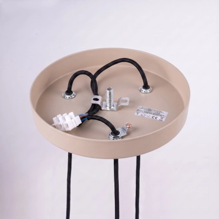 Lampa wisząca ARCHE 3P taupe SL.2038 - Sollux