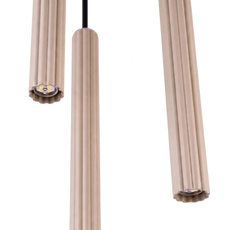 Lampa wisząca ARCHE 3P taupe SL.2038 - Sollux