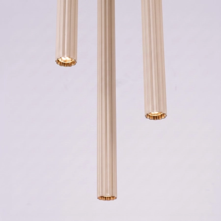 Lampa wisząca ARCHE 3P taupe SL.2038 - Sollux