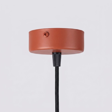 Lampa wisząca ARCHE 1 ochra czerwona SL.2039 - Sollux