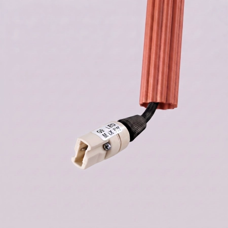 Lampa wisząca ARCHE 2P ochra czerwona SL.2040 - Sollux