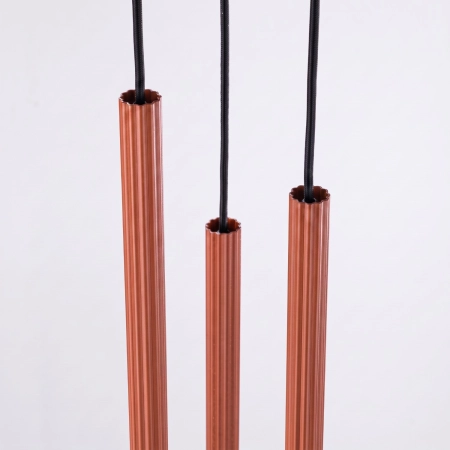 Lampa wisząca ARCHE 3P ochra czerwona SL.2041 - Sollux