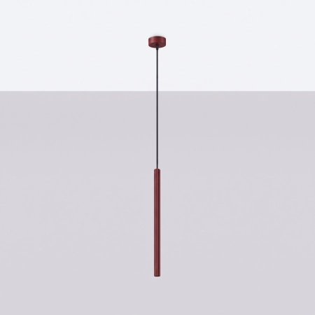 Lampa wisząca ARCHE 1 burgund SL.2042 - Sollux