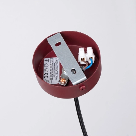 Lampa wisząca ARCHE 1 burgund SL.2042 - Sollux