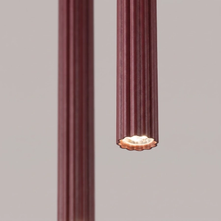 Lampa wisząca ARCHE 2P burgund SL.2043 - Sollux