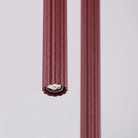 Lampa wisząca ARCHE 2P burgund SL.2043 - Sollux