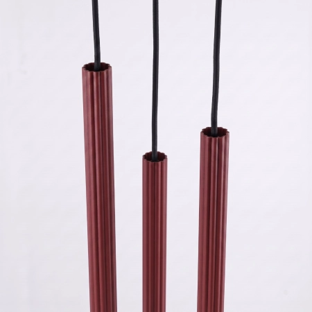 Lampa wisząca ARCHE 3P burgund SL.2044 - Sollux