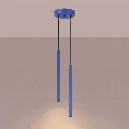 Lampa wisząca ARCHE 2P ultramaryna SL.2046 - Sollux