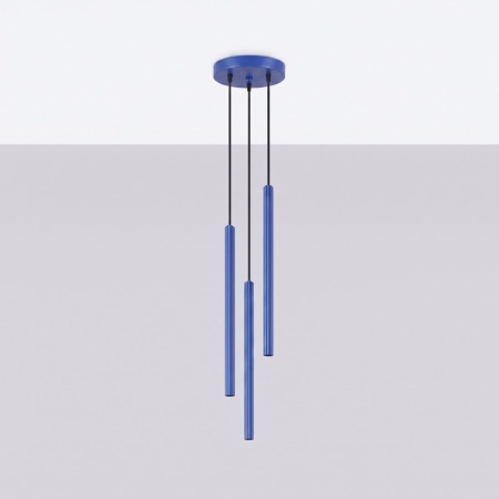 Lampa wisząca ARCHE 3P ultramaryna SL.2047 - Sollux