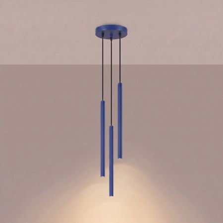 Lampa wisząca ARCHE 3P ultramaryna SL.2047 - Sollux