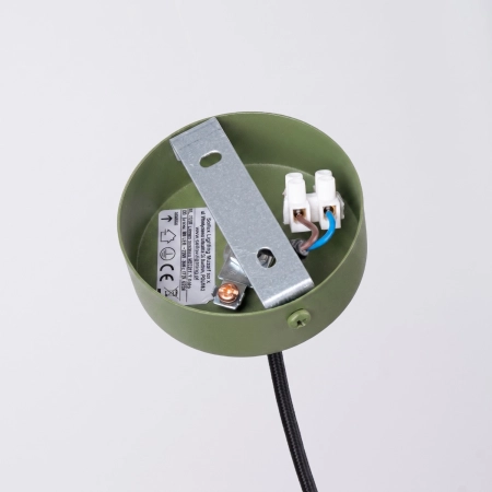 Lampa wisząca ARCHE 1 zielona oliwka SL.2048 - Sollux
