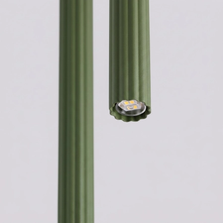 Lampa wisząca ARCHE 2P zielona oliwka SL.2049 - Sollux
