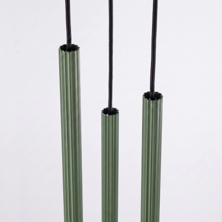 Lampa wisząca ARCHE 3P zielona oliwka SL.2050 - Sollux