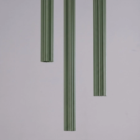 Lampa wisząca ARCHE 3P zielona oliwka SL.2050 - Sollux